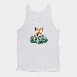 Fox Animal Beauty Nature Wildlife Discovery Tank Top